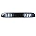 High Mount Stop Light Assembly, Rear Roof Center LED Third 3rd Brake Cargo Light Replacement Fit for Chevy Colorado 2004-2012,Fit for GMC Canyon 2004-2012 (Black Housing Smoke Lens)