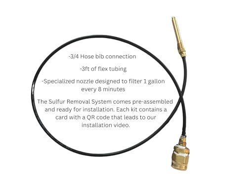 Generic Sulfur Removal System | Remove Odor from 2', 3', 4'+ Wells
