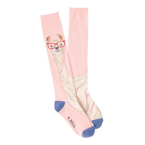 Image of K BELL Women's Fun Conversation Starter Knee High Socks - 1 Pairs - Cool & Cute Pop Culture Gifts
