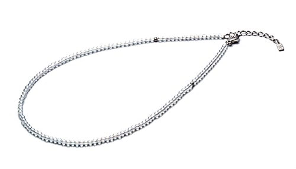 ファイテン水晶七色クリスタルネックレス Phiten ファイテン 水晶ネックレス 40cm(5mm玉)【公式