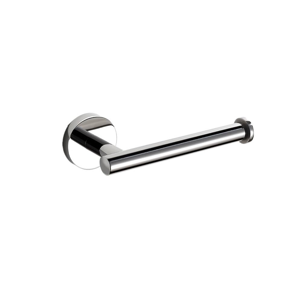 CMBSSTFC Porta Carta igienica da Bagno, in Acciaio Inox, antiruggine, da Montare a Parete, Adatto per bagni, cucine e Servizi igienici Porta Carta igienica (Cromato a Specchio, 1 Pezzo)