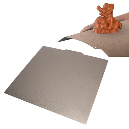 Culnflun Dwustronna teksturowa arkusz PEI 330 mmx330mm elastyczne kompilację płyty do druku Elegoo Neptune 3 plus drukarka 3D