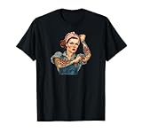Photo Gallery rosie the riveter tattoo maglietta Photo Gallery rosie the riveter tattoo maglietta