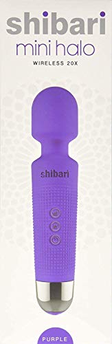Shibari Mini Halo Plus, The Original Compact Power Wand Massager, Wireless, 20x Upgraded Multi-Speed Vibrations - Thumbnail 5