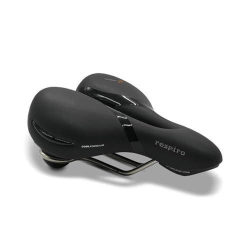 Selle Royal Respiro Stracciatella Saddle - Steel Rail, Breathable Ventilation,