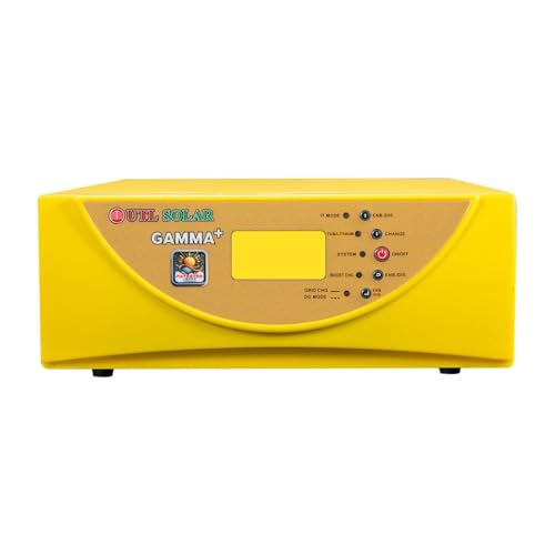 UTL Gamma Plus 1012 MPPT Solar Hybrid Inverter for Home Office & Shops | Pure Sinewave | LCD Display...