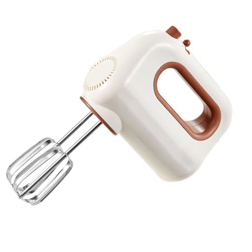 Batidor de huevos multifuncional, herramienta de batido eficiente para hornear, funcionamiento silencioso, fácil de usar, perfecto para mezclar huevos y masa, utensilio de cocina duradero