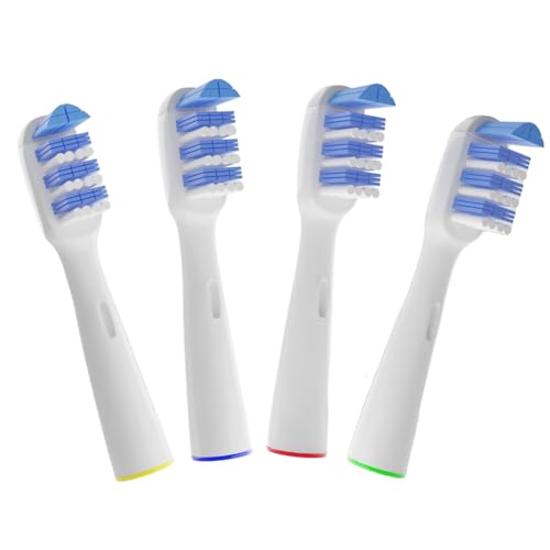 KongKay Genérico cabezales de cepillo de dientes de repuesto compatibles con cepillos de dientes eléctricos OralB Tri Zone, paquete de 4