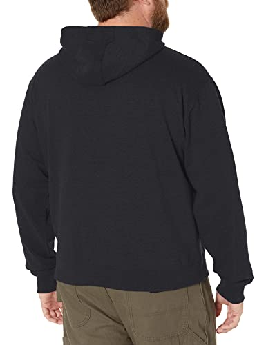Dickies Men's Pullover Fleece Hoodie, Black, Medium2