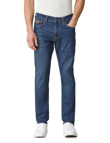 Image of U.S. Polo ASSN. Denim Co. Brandon Fit Jeans for Men, Full Length Mens Denim for Office & Regular Wear