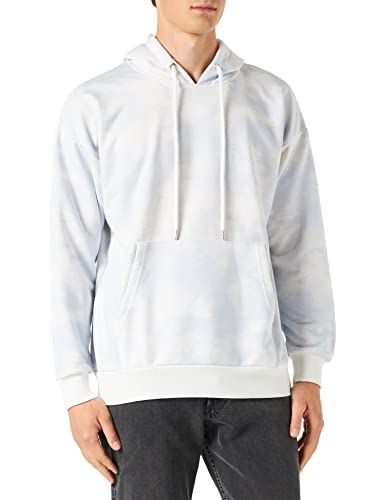 LTB Jeans Herren Cakeba Kapuzenpullover, Blue Batik 12726, XL