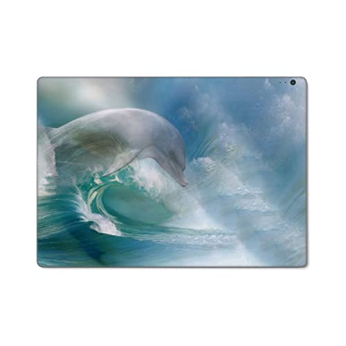 Autocollant Vinyle Dauphins Simone Gatterwe pour Microsoft Surface Pro 4/5/6