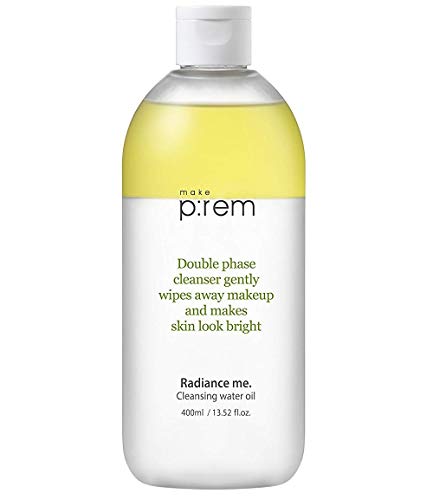 MAKEP:REM Radiance Me. Cleansing Water Oil 400ml / 13.5 fl oz | Deep Cleansing Makeup Remover | Moisturizing and Refreshing by MAKEPREM MAKE P:REM (13.5 fl. oz.)