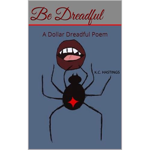 Be Dreadful Audiolibro Por K.C. Hastings arte de portada