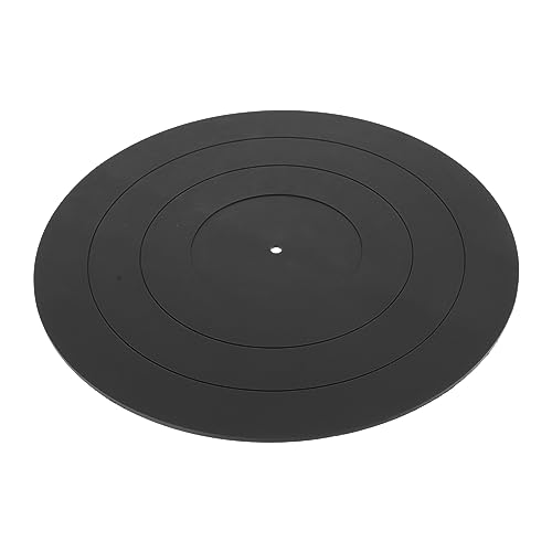 Mipcase 1Pc Silicone Record Protective Pad for Vinyl Record Players Static Vibration Reducing Turntable Mat for Enhanced Audio Quality and Scratch Prevention