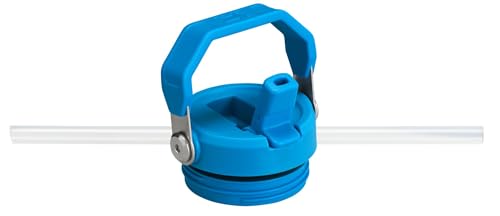 Image of Stanley IceFlow Flip Straw 2.0 Water Bottle 36 OZ | Built-In Straw with Larger Opening | Lightweight & Leak-Resistant | Insulated Stainless Steel | BPA-Free | Azure