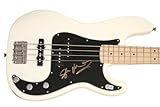 Glen Matlock Signed Autograph Full Size White Electric Bass Guitar B with Beckett Authentication BAS COA - Sex Pistols - Never Mind the Bollocks, Here's the Sex Pistols