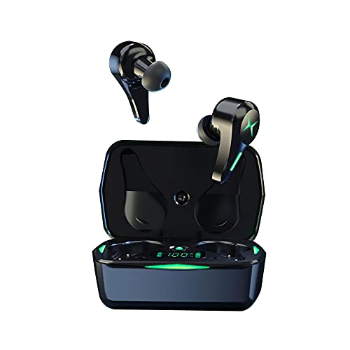 HG-6 Bluetooth Headphones Wireless Earbuds, Bluetooth Headphones Noise Cancelling in-Ear Wireless Earbuds Upgraded Bluetooth Headset Multifunctional Gaming Headset Light Gaming Headset for Game