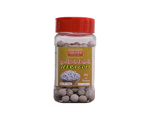 Natures Choice JEERA GOLI 100Gm, Brown