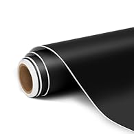 PREMIUM VINYL - 12" x 10Ft matte black permanent vinyl roll for craft project with highest rated durability on the market. Its color is always bright and bright, the use cycle is longer and higher viscosity. One of the most practical colors, release ...