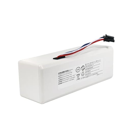 Batteria Di Ricambio Al Litio P2008-4S2P-MMBK For Robot Aspirapolvere Lavapavimenti 5,2 Ah, Compatibile Con Dreame, 4S2P 14,4 V 5200 MAh