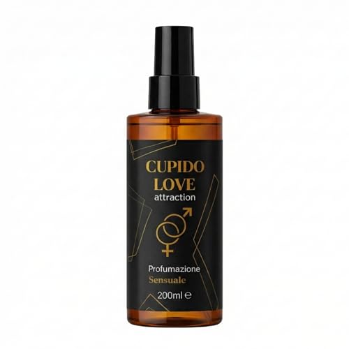 Cupido Love Perfume con Feromonas para Hombre Perfume masculino con notas amaderadas y orientales | Fragancia floral y fresca | Spray duradero de 100ml para seducir