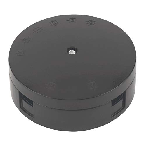 30A 3-Terminal Heavy Duty Junction Box Black