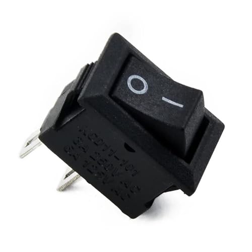 Interrupteur à bascule DC 12V interrupteur auto camion bateau noir ON/OFF 2 broches