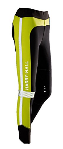 Harry Hall Women's Hi Viz Breeches - Fluorescent Yellow, Size 30