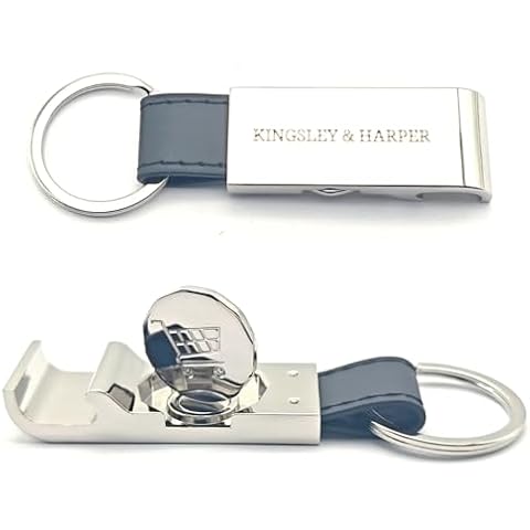 Bottle Opener with Magnetic Trolley Coin Cover