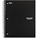 Five Star Spiral Notebook + Study App, 5 Subject, Wide Ruled Paper, 8