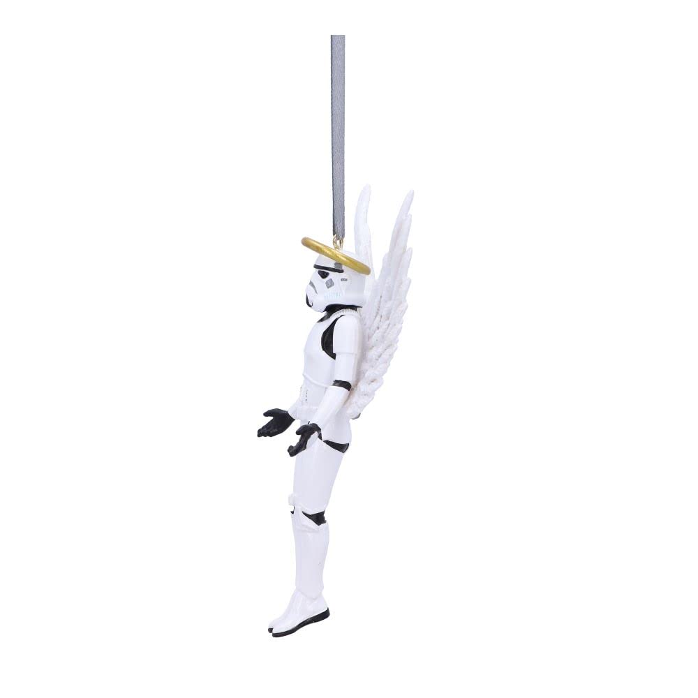 Nemesis Now Stormtrooper Angel Hanging Ornament 13cm, Resin, White - Image 3