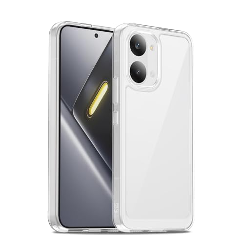 Image of Case for Xiaomi Poco X8 Pro Max, Military Grade Drop Protection Phone Case, Yellowing Resistant, Anti-Scratch Hard PC Back, Shockproof Hard Ultra-Thin Protective Cover, Clear