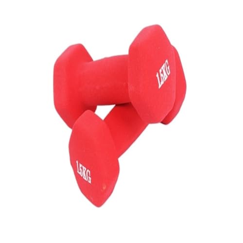 Mancuernas de fitness para el hogar para hombres y mujeres, un par de mancuernas pequeñas coloridas y mancuernas hexagonales