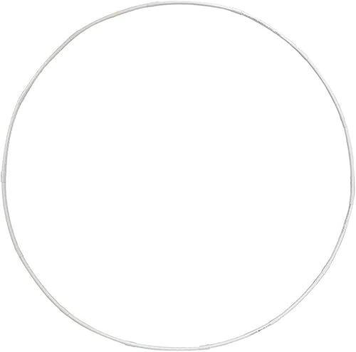 Gadpiparty 1 juego de soporte redondo para telón de fondo de plástico, marco de arco de globos, soporte de arco de boda, anillo de guirnalda de