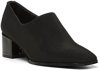 Donald Pliner KEESA Mid Heel Pump – Stretch Fabric Shoes Dress, Booties, Ankle Boots for Women, Black, 7.5 | Image 3