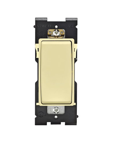 Leviton RE151-CS Renu Switch for Single Pole Applications 15A-120/277VAC, Corn Silk