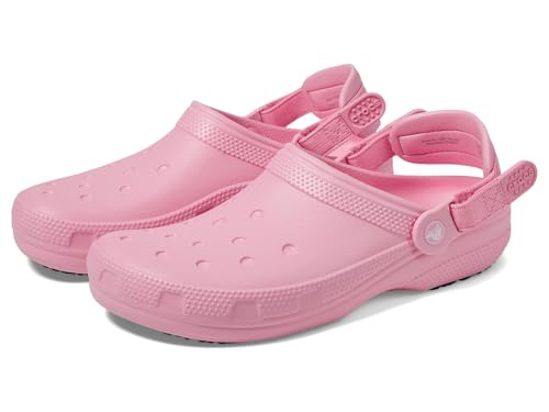Crocs Zuecos clásicos unisex para adultos, Tweed rosado, 4 Women/2 Men