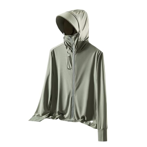 Sudadera con capucha transpirable y ligera con orificios los pulgares 4