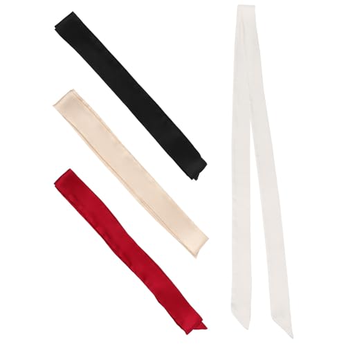 SECFOU Cinturones de Tela para Mujer Diseño Clásico y Sencillo 4 Piezas Material de Tela Lazo para Vestido de Boda y Ocasiones Casuales