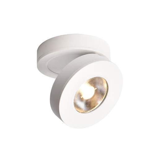 Spot LED encastré blanc éliminer les zones d'ombre plafond moderne 5000K