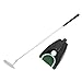 Keenso Portable Putter Kit Putter Set with Automatic Ball Return for Efficient Practice Detachable Aluminum Alloy Shaft Ergonomic TPE Grip PU Leather Bag