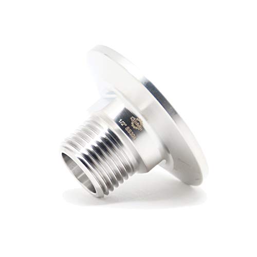 Qiimii 1.5" tri clamp tri clover fittings to npt 1…