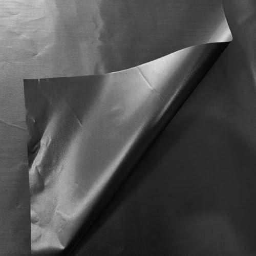 Tela conductora de carbono y cobre 2m x 1.1m antihradiación negra miniatura 3