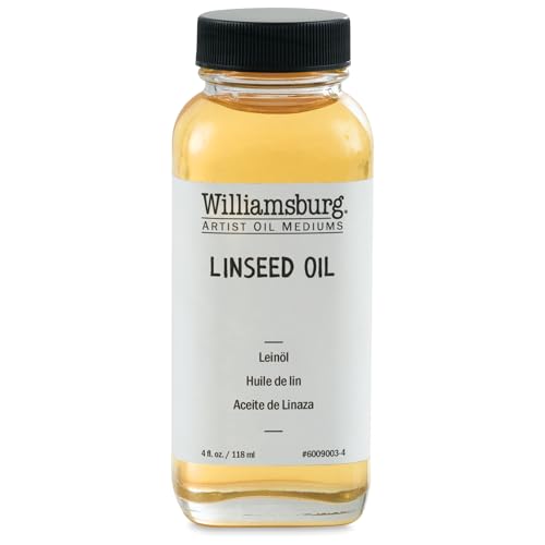 Williamsburg Oil Med Linseed 4 Oz