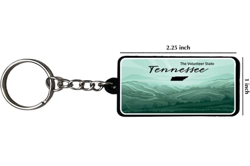 AMERICANPHOENIX Beautiful & Unique Keychains - USA Souvenir, Collectible Design,Flexible Silicone, Keyring Lanyard Accessory - Image 5