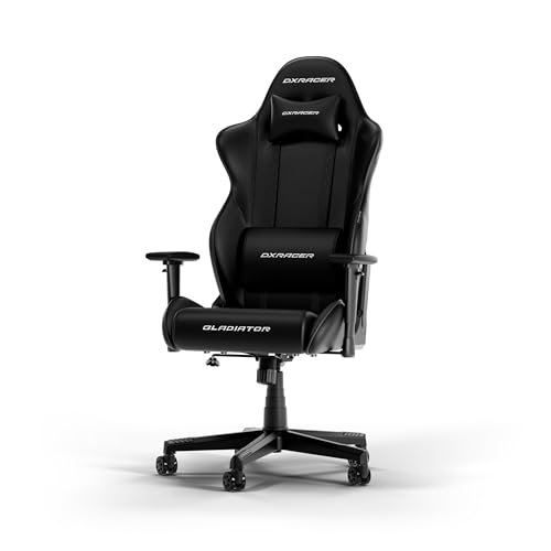 DXRacer GLADIATOR L Nero PVC Pelle La Sedia da Gaming Originale