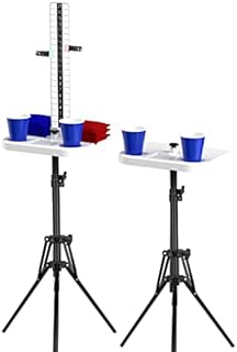 Teamaze Cornhole Scoreboard 2 Sets Cornhole Score Keeper with Drink Holder Corn Hole Game Accessories for Outside, Yard Game