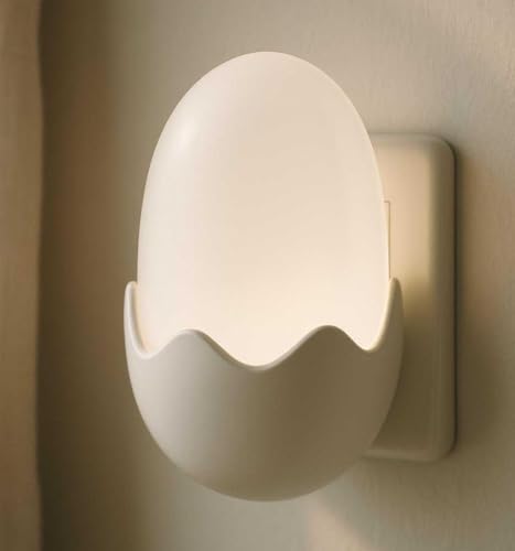 Image of Chocozone Egg Shape Night Lamp for Kids Room Plug in Night Light for Bedroom Night Lamp
