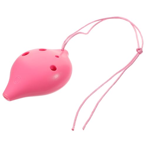 VANZACK Plastic 6-hole Ocarina Portable Durable Creative Ocarina for Beginners Random Color